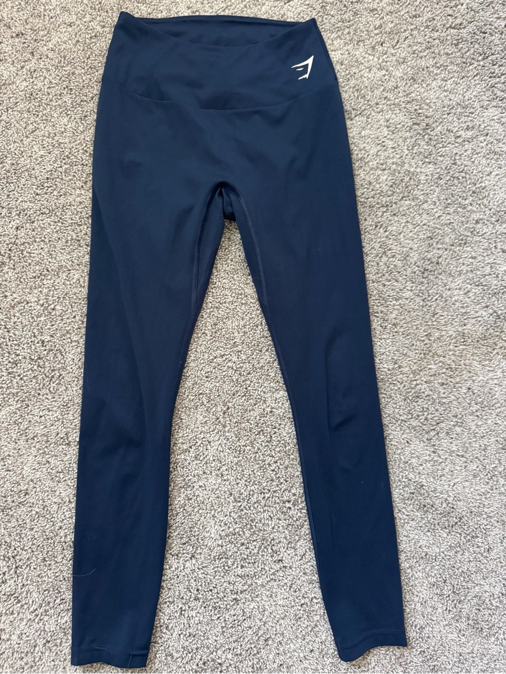 Gymshark Women’s Navy High-Waist Performance Leggings Size S